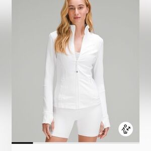 Lululemon women white define jacket